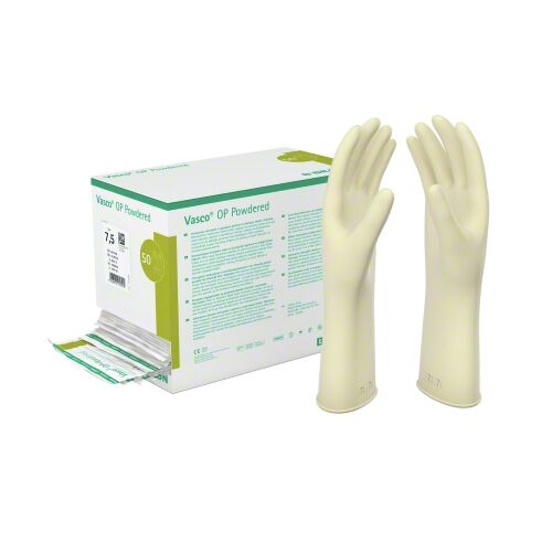 Vasco® OP powdered, Latex OP-Handschuhe, gepudert